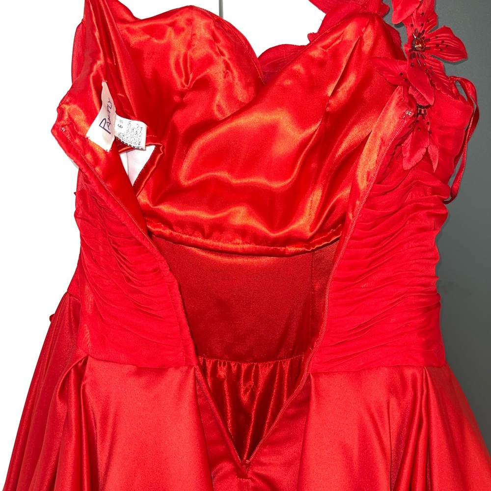 Red Corset Ballgown - Picture 9 of 17